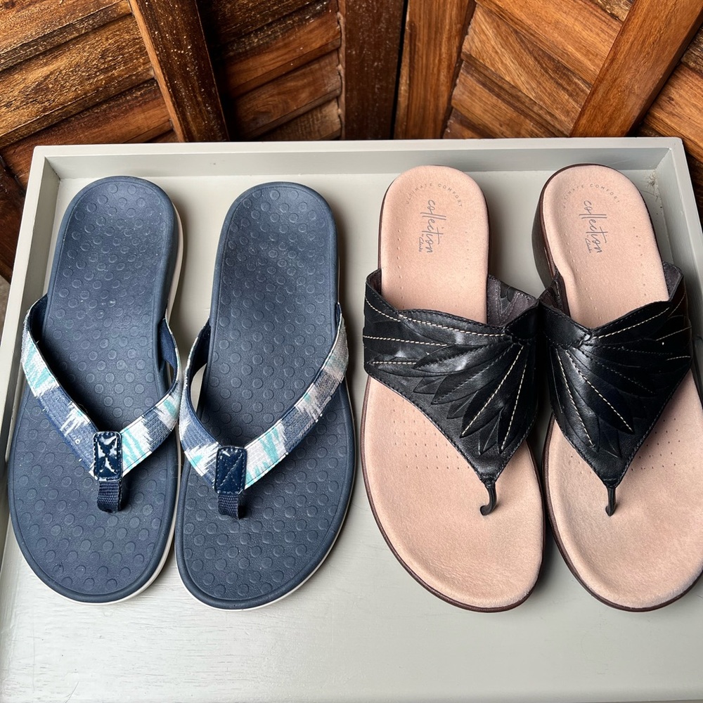 CLARKS AND VIONIC’S. Classic The perfect pairing. Be summer/vacation ready ❤️🦄❤️